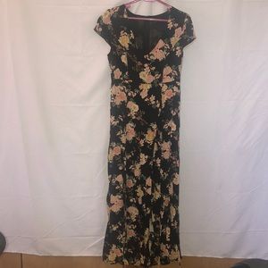 Floral maxi dress